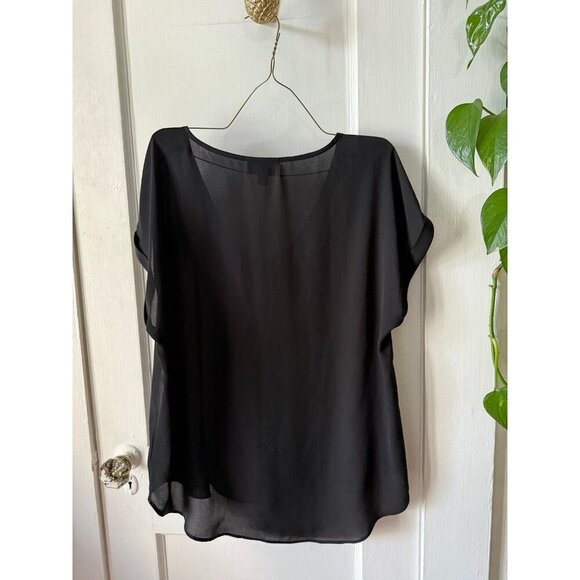 Bold Elements women’s size large black blouse - Picture 5 of 6